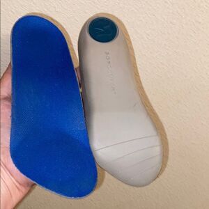 Women's Blue and Gray Replacement Insoles